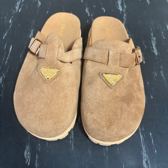 Prada Suede Sabot, size 42 main image 5
